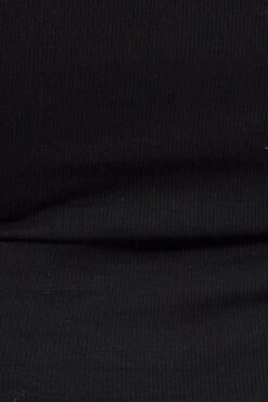 Black Tank Top Square Neck Sleeveless Cotton 11 Black Tank Top Square Neck Sleeveless Cotton -You And All Fashion Store CBS31287 84A BLACK 6