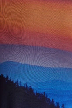 Multi Abstract Mesh Bodycon Landscape Skirt -You And All Fashion Store CSL32241EX 84AB 6