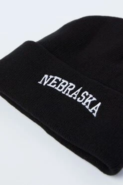 Black Nebraska Beanie 7 Black Nebraska Beanie -You And All Fashion Store caca01715 51b black 4