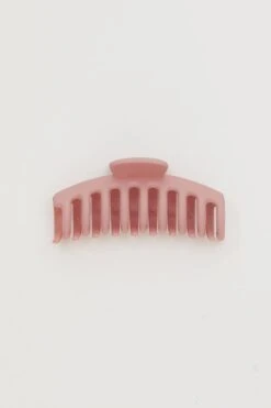 Pink Classic Hair Claw Clip