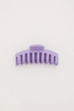 Purple Classic Hair Claw Clip