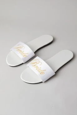 White Bride Slippers 6 White Bride Slippers -You And All Fashion Store cack01776 51b white 3