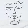 Black Abstract Figure Design Decoration