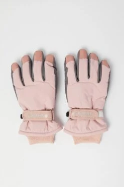 Pink Ski Gloves