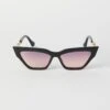 Black Cat Eye Fashion Sunglasses