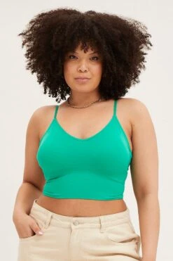 Green Seamless Bralette -You And All Fashion Store cbs0541a 84j green 3 1