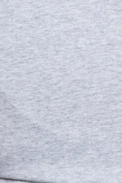 Grey Wrap Top Short Sleeve -You And All Fashion Store cbs1046 42ab grey marle 6 1