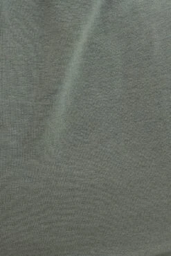 Green Bodysuit Short Sleeve Crew Neck -You And All Fashion Store cbs1657 81jb wash khaki 6