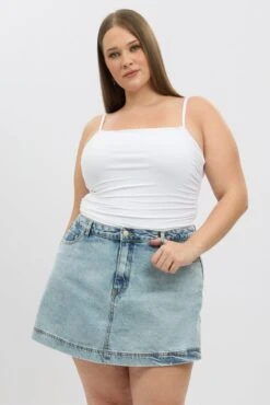 White Bodysuit Sleeveless