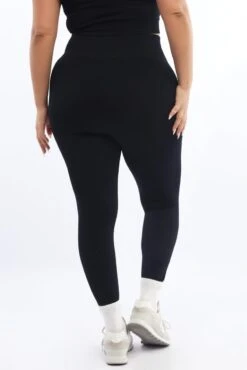 Black Leggings Seamless Side Stripe -You And All Fashion Store cbs2476a 39j black 5