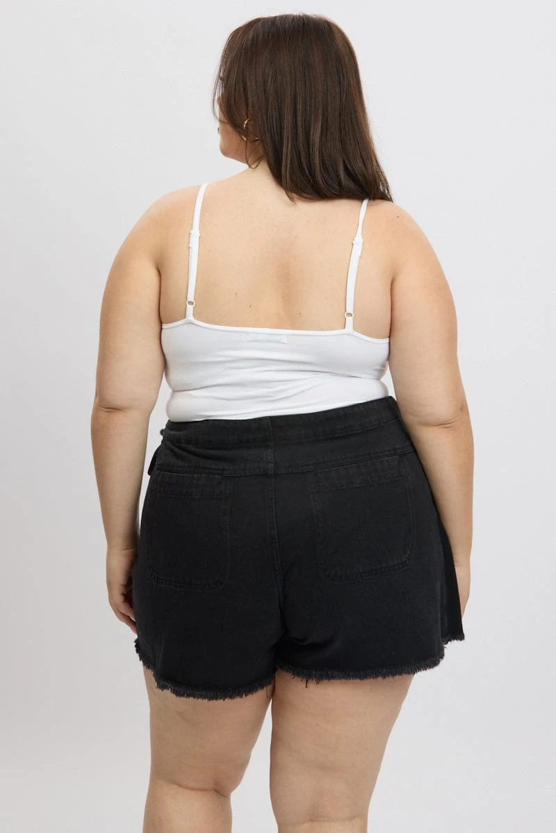 White Bodysuit Singlet Front Ruched Supersoft 4 White Bodysuit Singlet Front Ruched Supersoft - Image 4