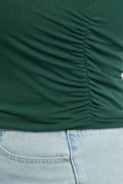 Green Tank Top Boat Cotton Span -You And All Fashion Store cbs2530 84j forest 5