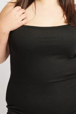 Black Dress Sleeveless Square Neck -You And All Fashion Store cbs2619 84jb black 6