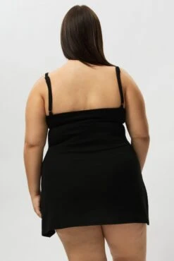 Black Dress Sleeveless Scoop Neck -You And All Fashion Store cbs2732 84jb black 5