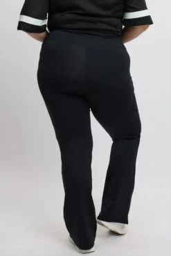 Black Flared Leggings High Rise -You And All Fashion Store cbs3023x 84jb black 5