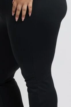 Black Flared Leggings High Rise -You And All Fashion Store cbs3023x 84jb black 6