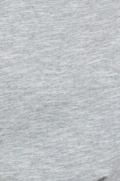 Grey Crop T-shirt Crew Neck Short Sleeve Knot Semi -You And All Fashion Store cbs31439 84ab grey 6 2