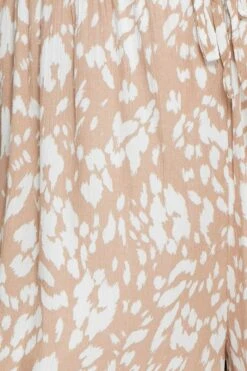 Animal Print Shorts High Rise Elastic Waist -You And All Fashion Store cbt0159c 34b animal print 6