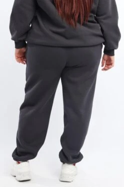 Grey Bow Print Track Pants -You And All Fashion Store cbt2117cx 84a charcoal 5