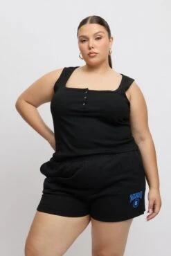 Black Miami Track Shorts