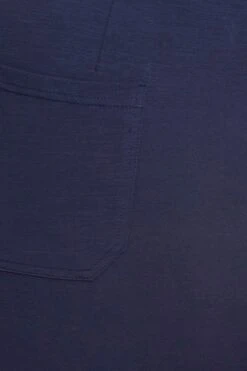 Steel Blue Track Pants High Rise Elastic Waist -You And All Fashion Store cbt31402 84ab steel blue 6 1