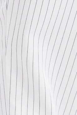 Stripe Wide Leg Pants High Rise Pin Seam Front -You And All Fashion Store cbt31606a 36ab stripe 6