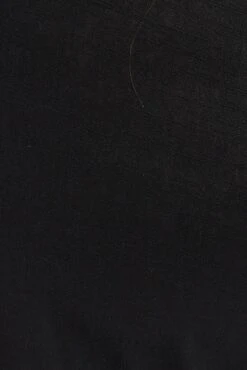 Black Wide Leg Pants Elastic Waist -You And All Fashion Store cbt32187 46ab black 6