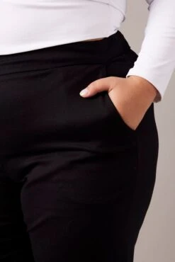 Black Slim Pants High Rise -You And All Fashion Store cbt3882a 47pb black 6