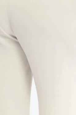 Beige High Rise Wide Leg Tailored Pants -You And All Fashion Store cbt3916c 47ab sand 6