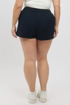 Blue LA Embroidered Active Track Shorts -You And All Fashion Store cbt4099a 84a navy 5