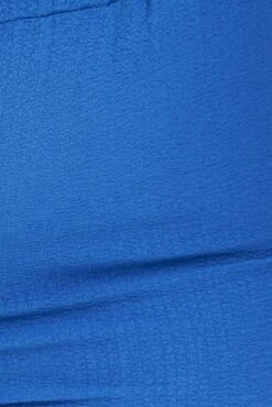 Blue Wide Leg Pants Crinkle Texture -You And All Fashion Store cbt8224tx 36a cobalt 6