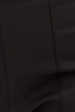 Black Mini Shorts High Rise -You And All Fashion Store cbtc2540 48pb black 6