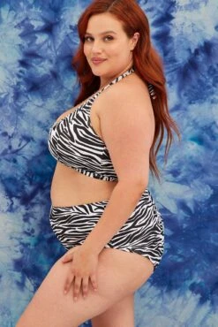 Black Animal Print Ring Decor Bikini Set -You And All Fashion Store cbwn0017 84f6 animal pri 5