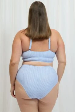 Blue Stripe Bikini Set -You And All Fashion Store cbwn0118 51b stripe 5