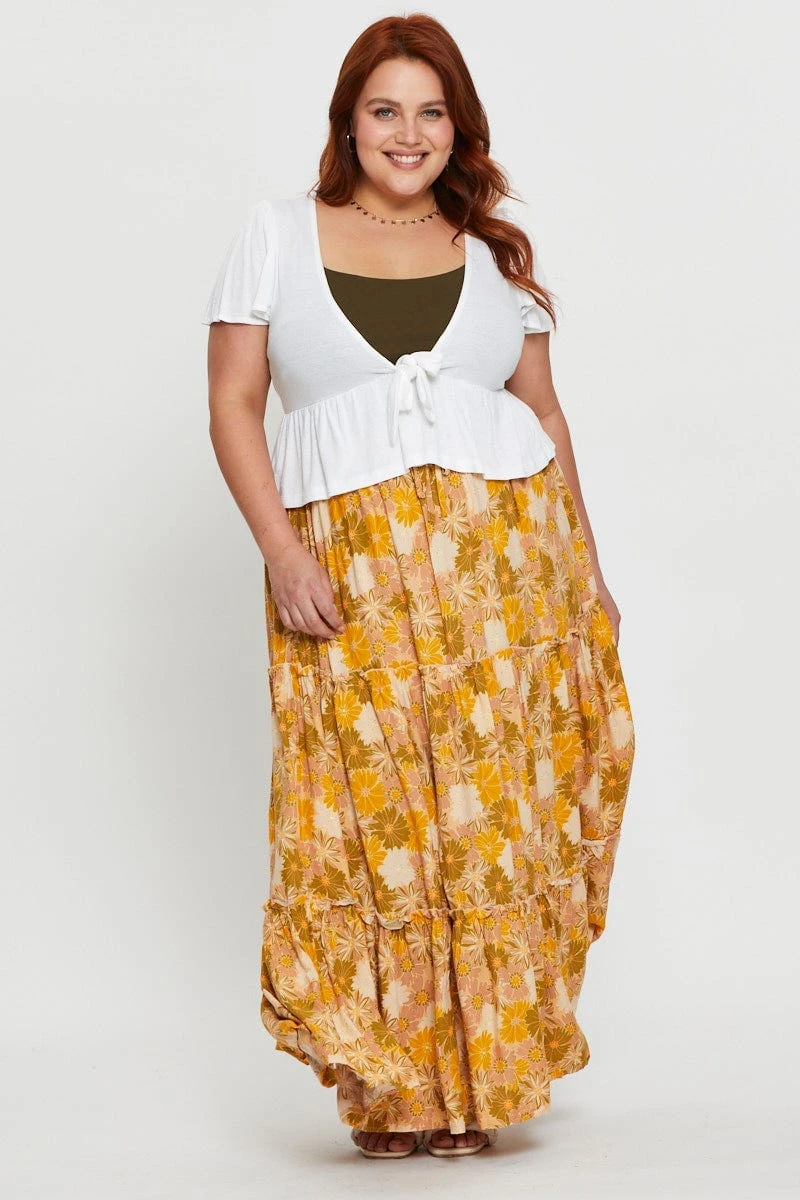 White Cardigan Short Sleeve Jersey Tie Up 2 White Cardigan Short Sleeve Jersey Tie Up - Image 2