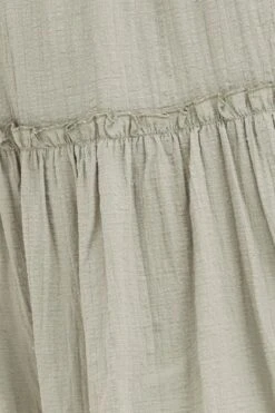 Green Light Blue Sleeveless Button Front Skater Dress -You And All Fashion Store cdd0031e 34rb sage 6