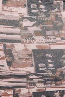 Multi Abstract Midi Dress Bodycon Mesh Off Shoulder -You And All Fashion Store cdd0076 47ab abstract 7