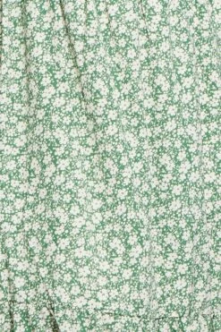 Floral Print Plus Puff Sleeve Ruched Frontskater Dress -You And All Fashion Store cdd0112a 33rb floral prt 6