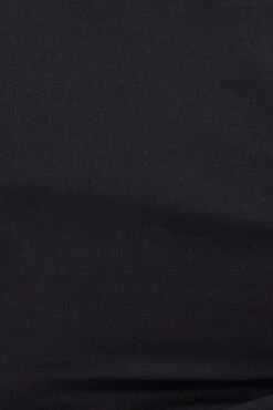 Black Fit And Flare Dress Short Sleeve V-neck -You And All Fashion Store cdd0164t 33rb black 6