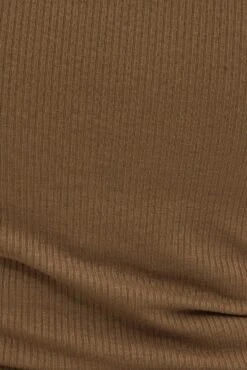 Green Rib Dress Drawstring Sleeveless -You And All Fashion Store cdd10883a 47a khaki 6