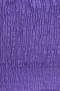 Purple Midi Dress Short Sleeve Ruffle Ruched Bust -You And All Fashion Store cdd1217a 81rb plum 6