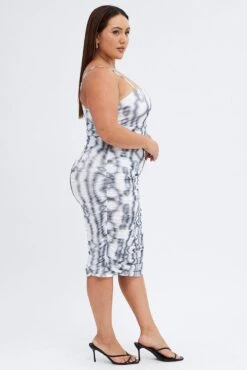 Grey Abstract Bodycon Dress Sleeveless Midi Mesh 9 Grey Abstract Bodycon Dress Sleeveless Midi Mesh -You And All Fashion Store cdd1226a 47r abstract 4