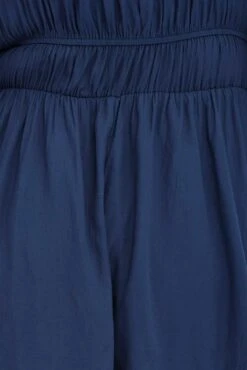 Blue Fit And Flare Dress 3/4 Sleeve Tiered Cut Out 11 Blue Fit And Flare Dress 3/4 Sleeve Tiered Cut Out -You And All Fashion Store cdd1316 38rb navy 6