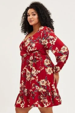 Floral Printskater Dress -You And All Fashion Store cdd14601a 33l floral prt 4 2