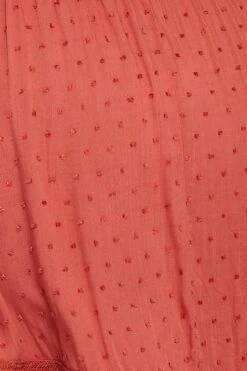 Brown Skater Dress V-neck Short Sleeve Tie -You And All Fashion Store cdd25181 33l rust 6