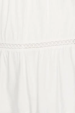 White Maxi Dress V-neck Sleeveless Tie -You And All Fashion Store cdd25266 33lb white 6 1 1