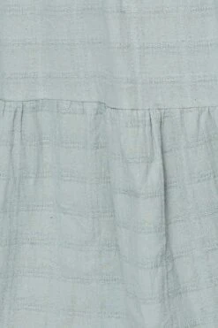 Green Midi Dress Square Neck Sleeveless Button -You And All Fashion Store cdd25283 35lb pistachino 6 1