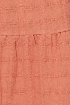 Pink Midi Dress Square Neck Sleeveless Button -You And All Fashion Store cdd25283 35lb rose 6 1