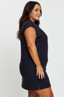 Grey Bodycon Dress Round Neck Short Sleeve Jersey -You And All Fashion Store cdd25330 84lb charcoal 4 1 1 1