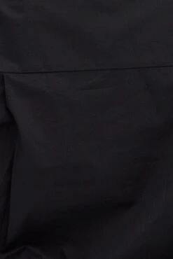 Black Cotton Shirtdress Oversized Long Sleeve -You And All Fashion Store cdd31940a 47ab black 6